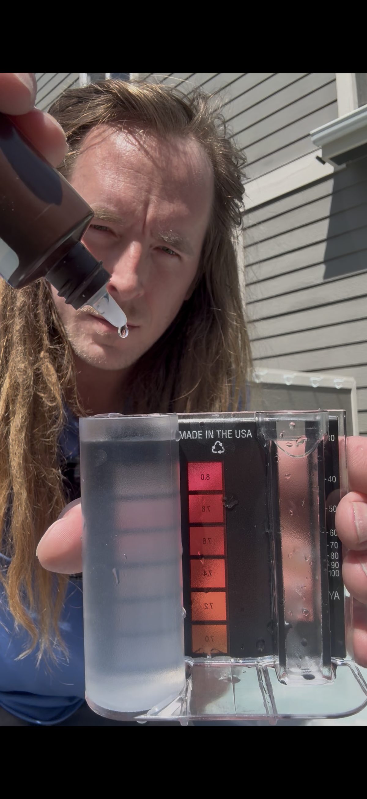 FAS-DPD professional water chemistry test for hot tub sanitizer levels